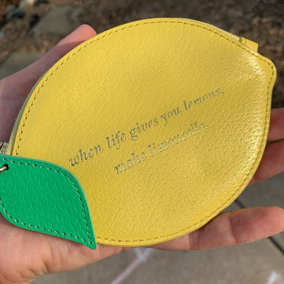 kate spade Handbags - Kate Spade Via Limoni Lemon Limoncello Coin Purse